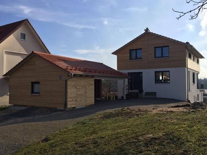 Fertiggestelltes Wohnhaus der Wohnbau Liebenstein GmbH — Projekt 4