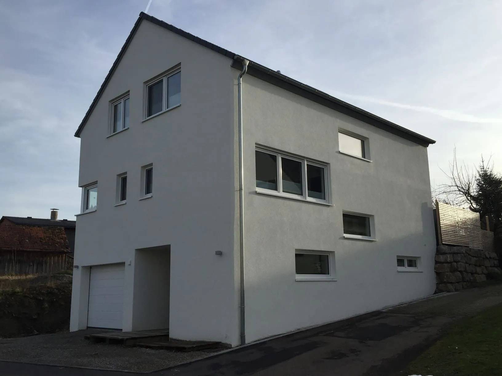 Fertiggestelltes Wohnhaus der Wohnbau Liebenstein GmbH — Projekt 6