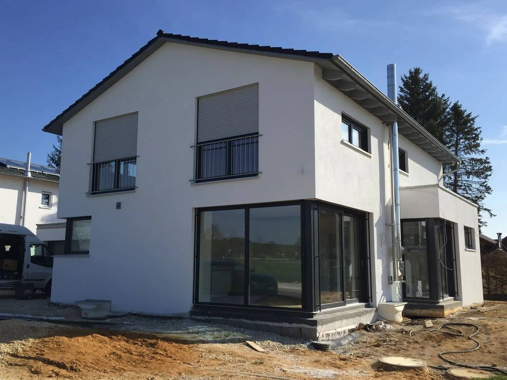Fertiggestelltes Wohnhaus der Wohnbau Liebenstein GmbH — Projekt 11