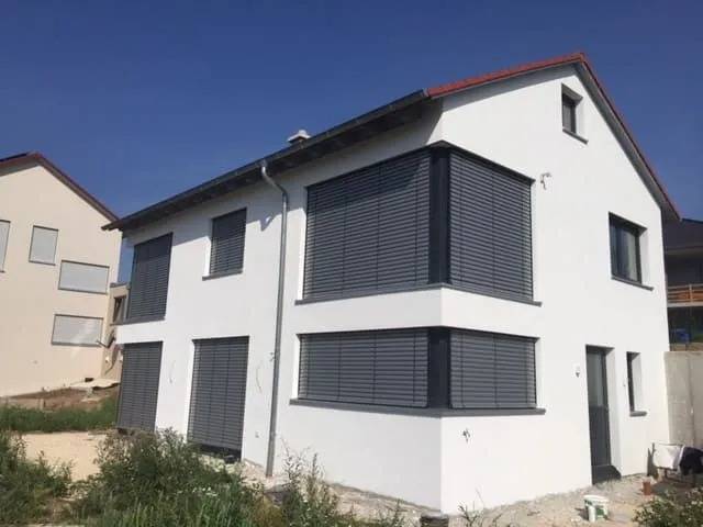 Fertiggestelltes Wohnhaus der Wohnbau Liebenstein GmbH — Projekt 17
